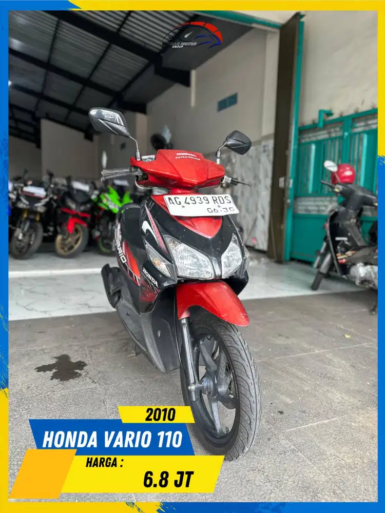 HONDA VARIO 110 2010 TERMURAH SE MALANG HIKMAH MOTOR KEPUH