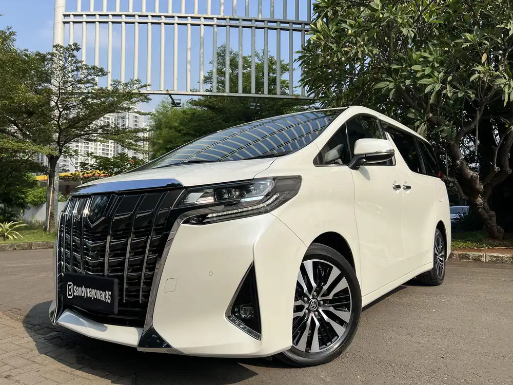 TDP100JT KM.23.000 ALPHARD 2.5 G ATPM TSS 2024/2023 WHITE ON BEIGE