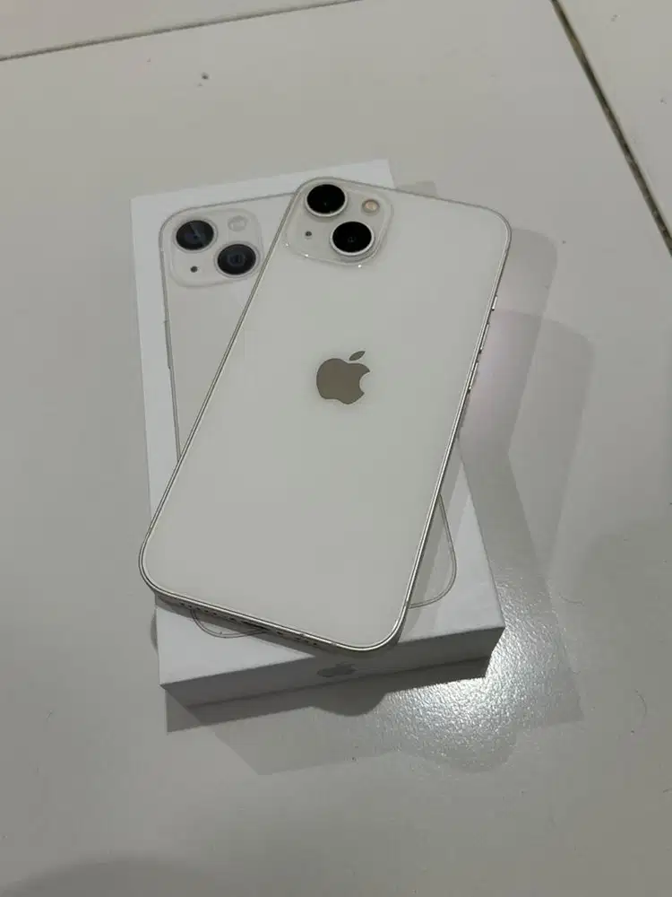 Iphone 13 128 gb putih ibox nominus