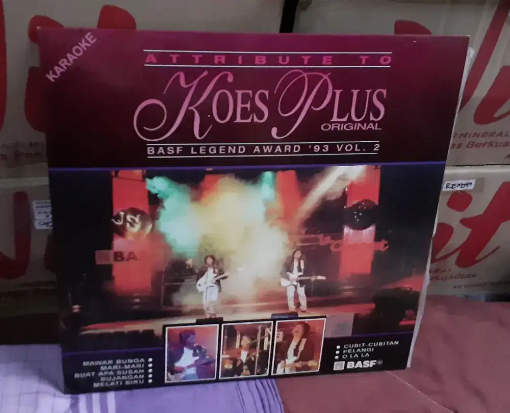 Laserdisc Music Koes Plus (4 Pcs)
