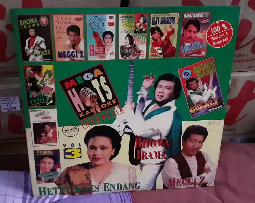 Laserdisc Music Mega Hit Karoke (2 Pcs)