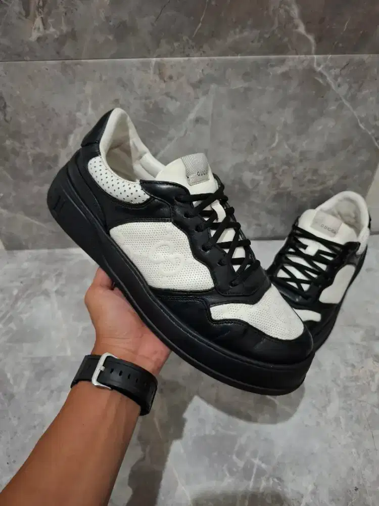 Sepatu Gucci Original sneakers casual not bally lv louis vuitton prada