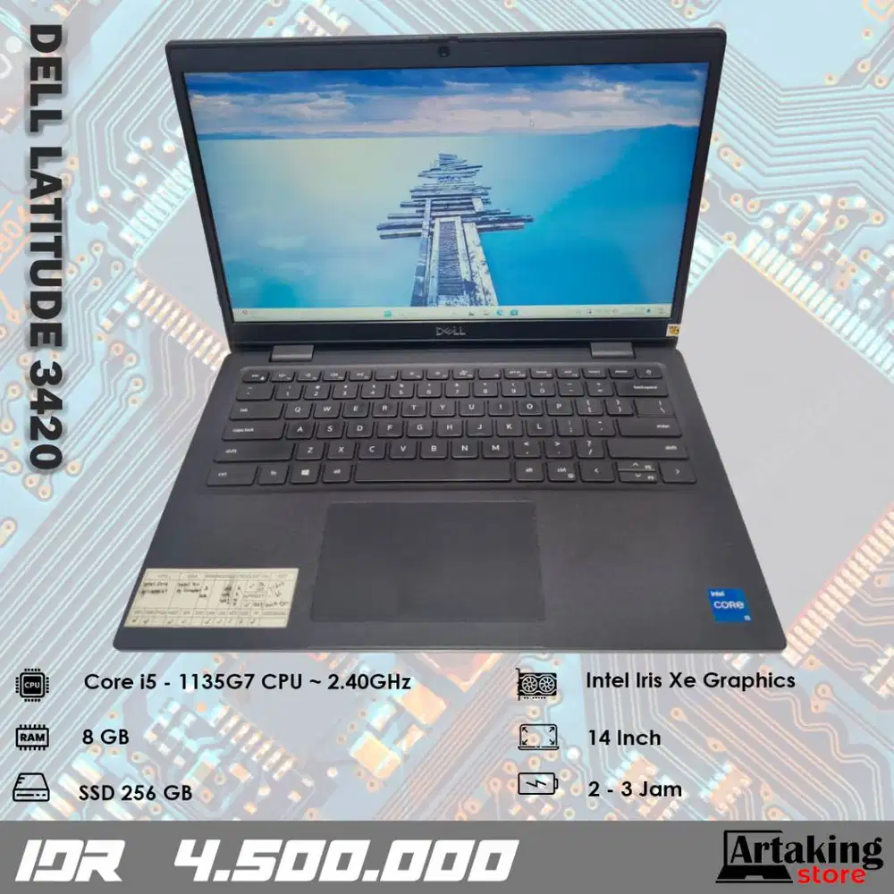 Dell Latitude 3420 - Core i5 - Gen 11 th - Ram 8 GB - SSD 256 GB