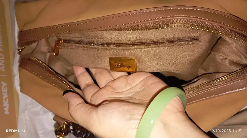 Tas Disney kulit domba asli original