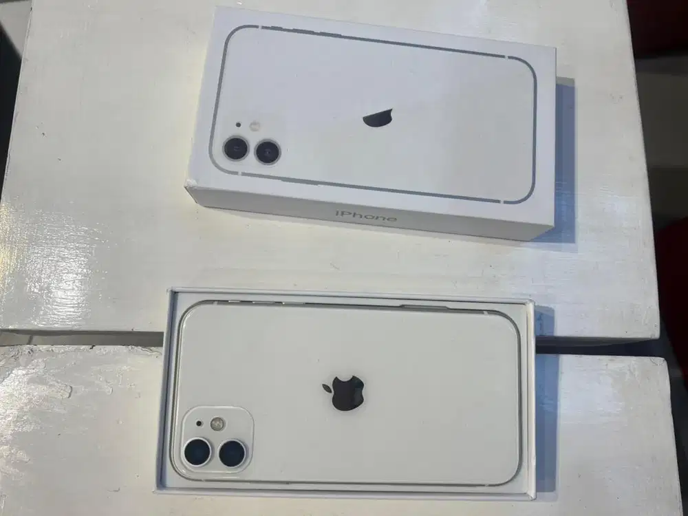 iphone 11 128gb baru berkenan putih