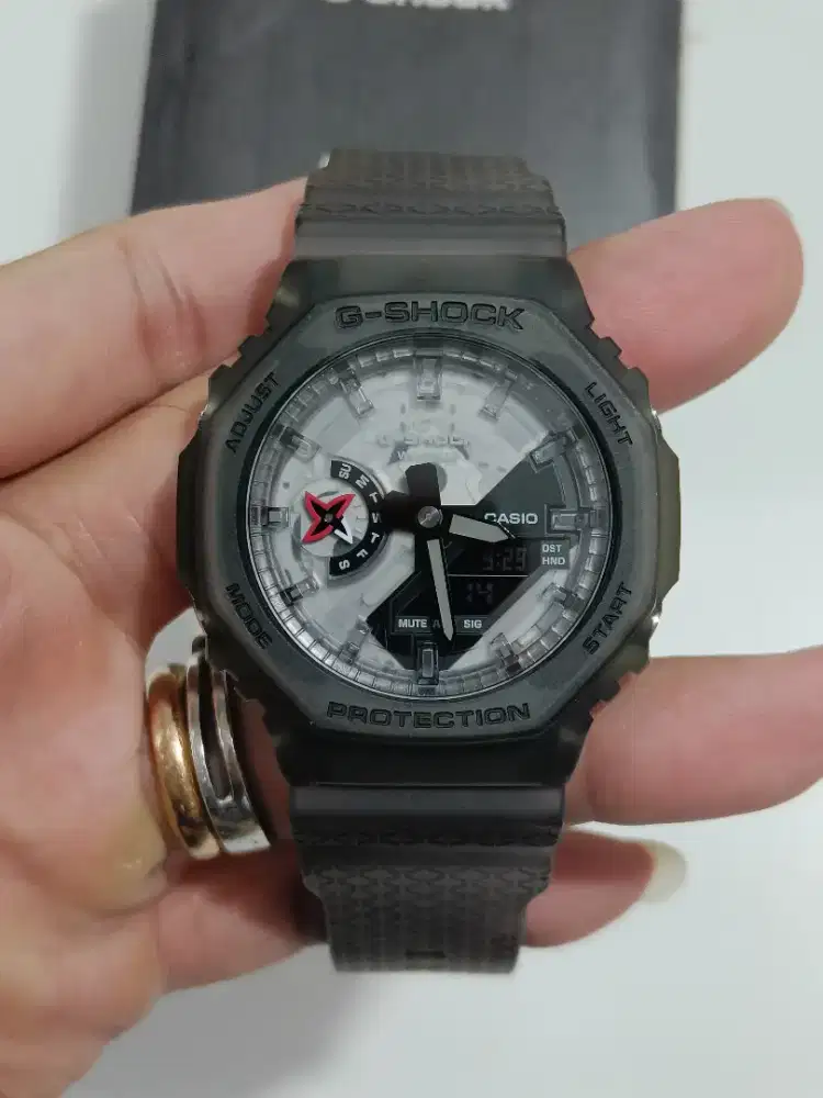 Casio ga GA2100NNJ ninja original bekas sangat bagus normal semua