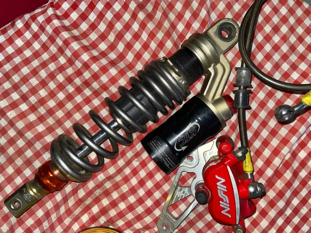 Shock KTC dan kaliper ori NISSIN 2p