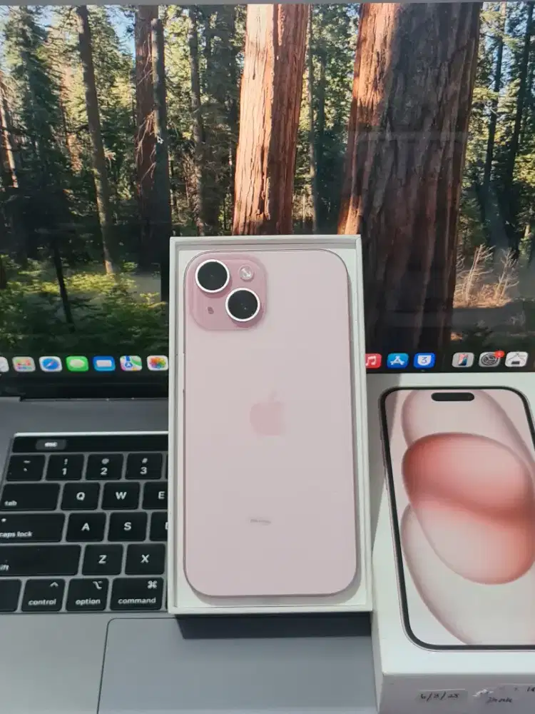 iPhone 15 128gb iBox Garansi on