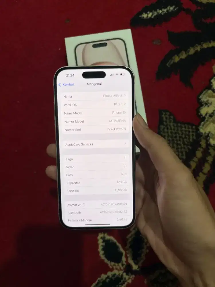 iphone 15 128gb ibox