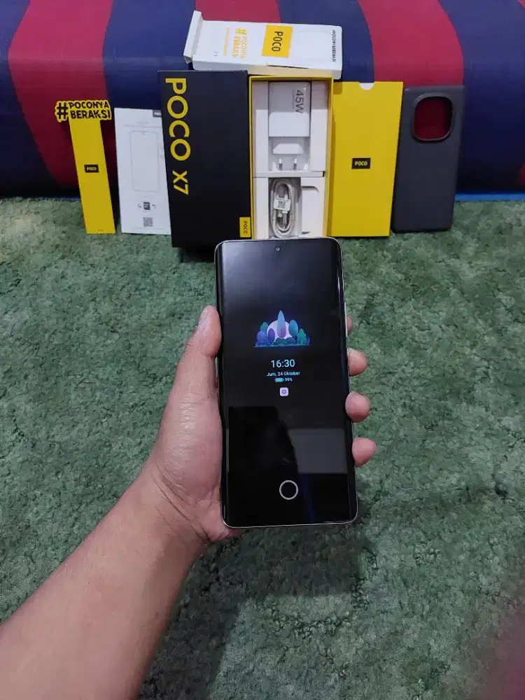 Poco X7 5G 8/256 Fullset ori