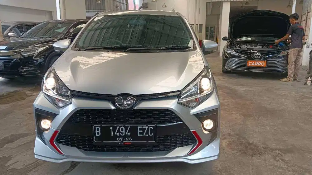 Toyota Agya 1.2 G TRD MT 2021 Silver PREMIUM B1494EZC