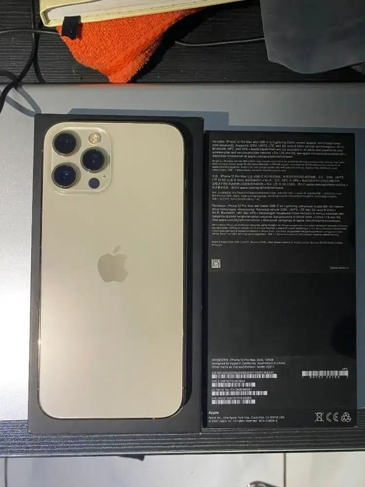 IPHONE 12 PROMAX 128GB GOLD