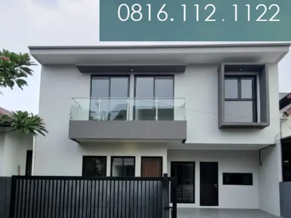 Brand new house di sektor 9 bintaro jaya bebas banjir
