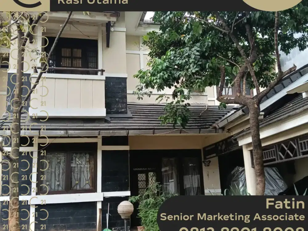DIJUAL RUMAH DIDALAM CLUSTER KOTA WISATA CIBUBUR