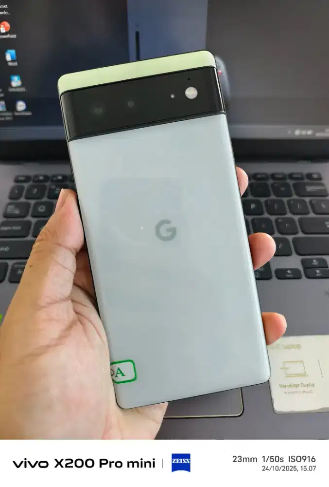 Google Pixel 6 (8/128) Fullset super mulus jaringan permanen