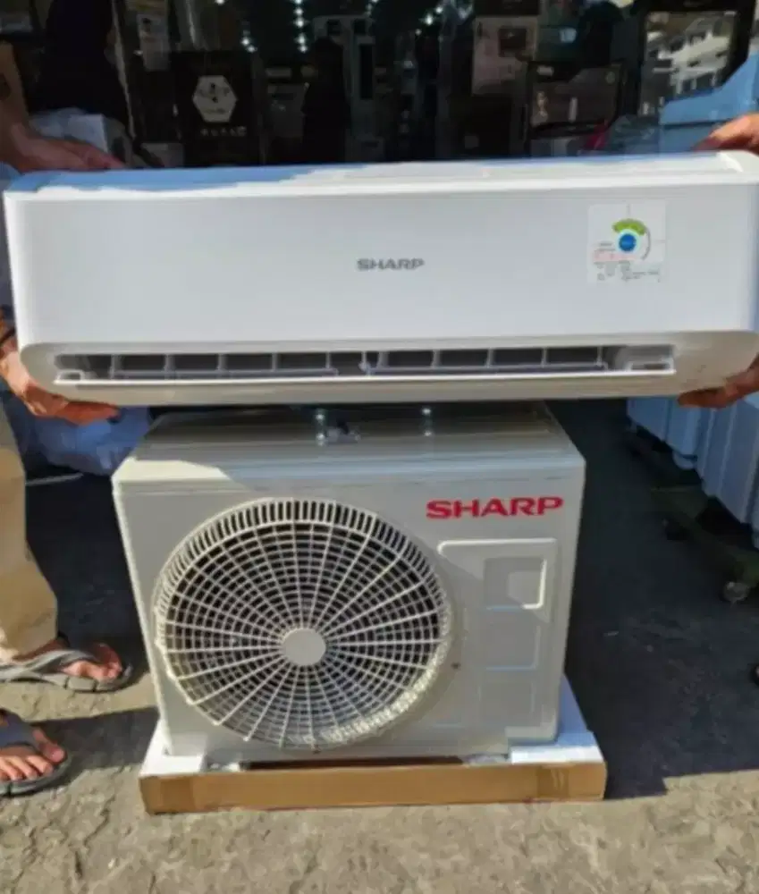 Ac sharp baru Di jual/tukar tambah ac 1/2 pk buka dus garansi
