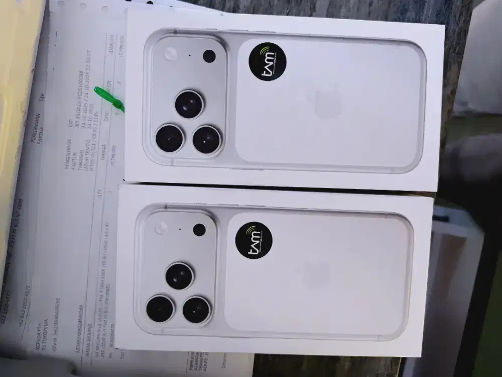 iPhone 17 Pro Silver 256GB New Segel Ready Resmi TAM