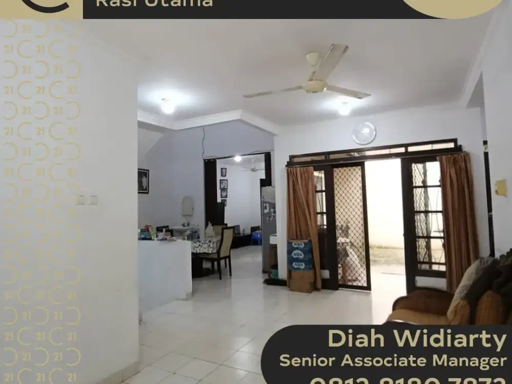 DIJUAL RUMAH 2 LANTAI DI PERUMAHAN KOTA WISATA CIBUBUR