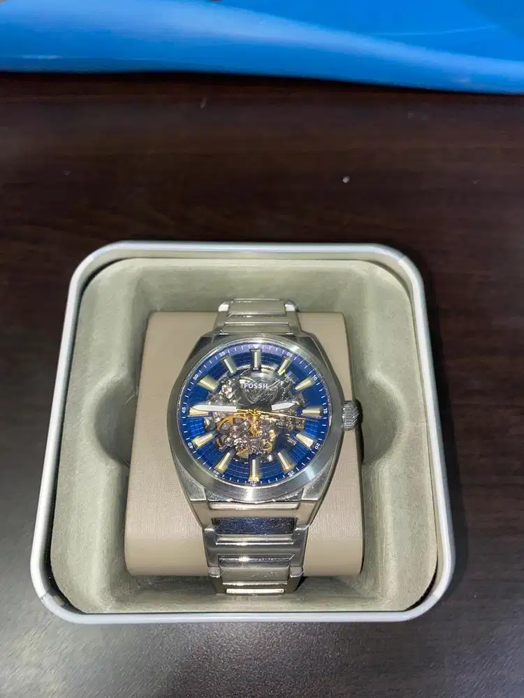 ORIGINAL JAM FOSSIL Everett Automatic Stainless Steel -ME3220
