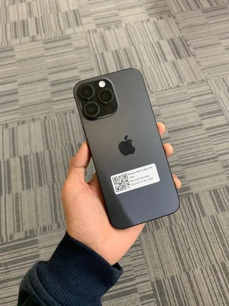 iPhone 16 Promax 512GB iBox garansi aktif 2026