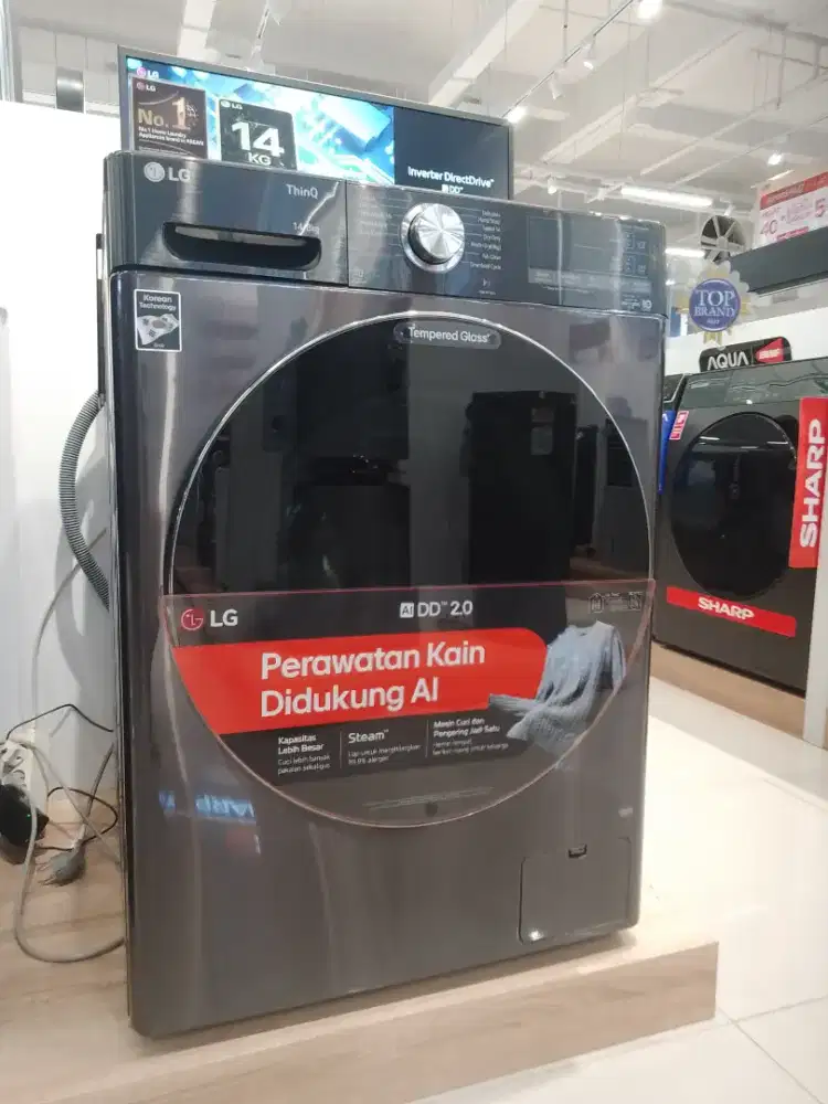 WASH MACH FRONT LOAD 8KG