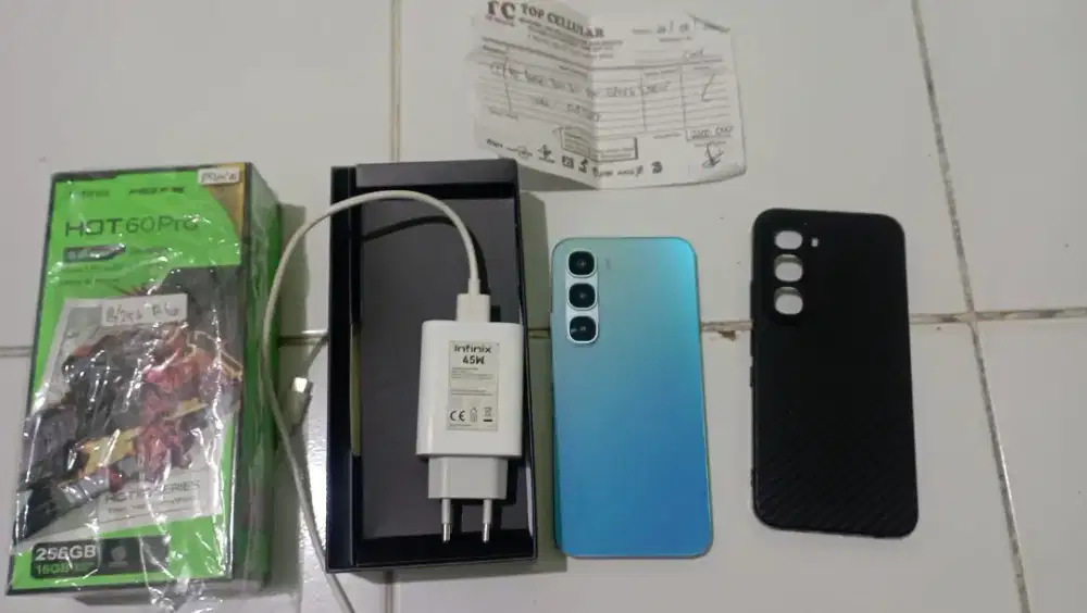 Infinix hot 60 pro+ 8/256 fullset