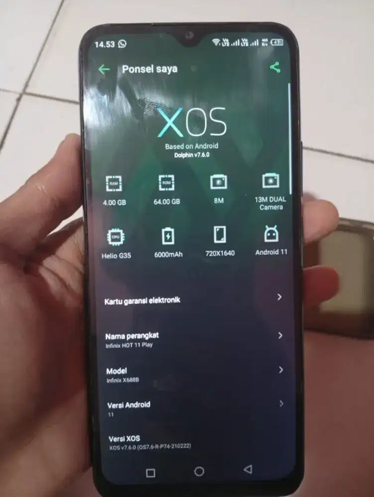 infinix hot 11 play