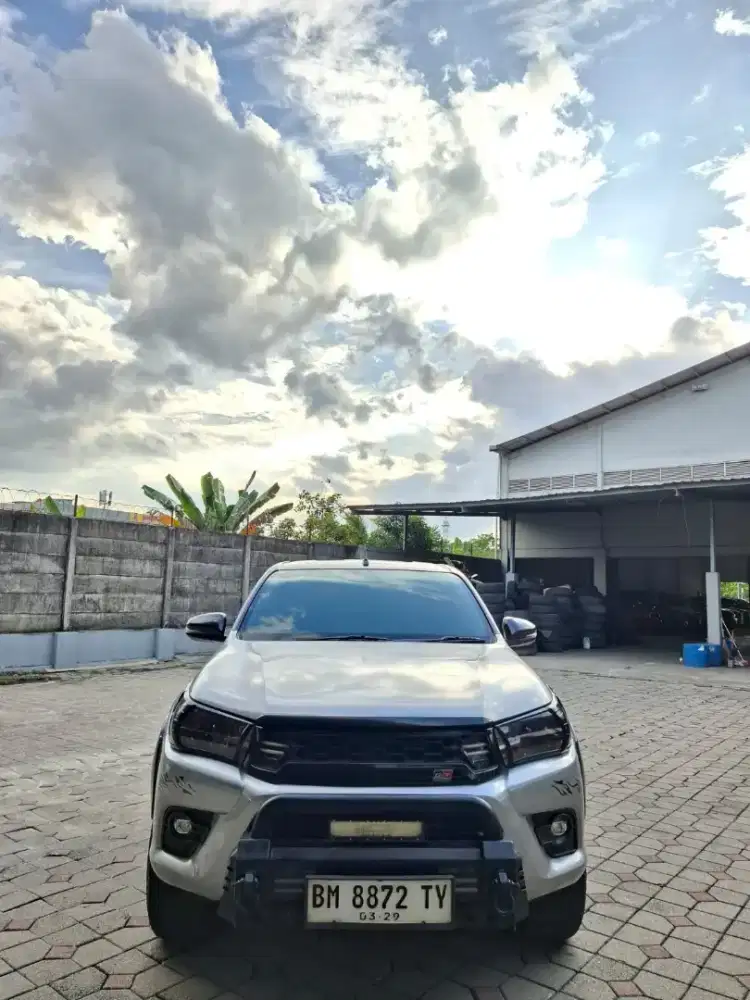 Hilux 2018 E tampilan G manual. Km 140rb