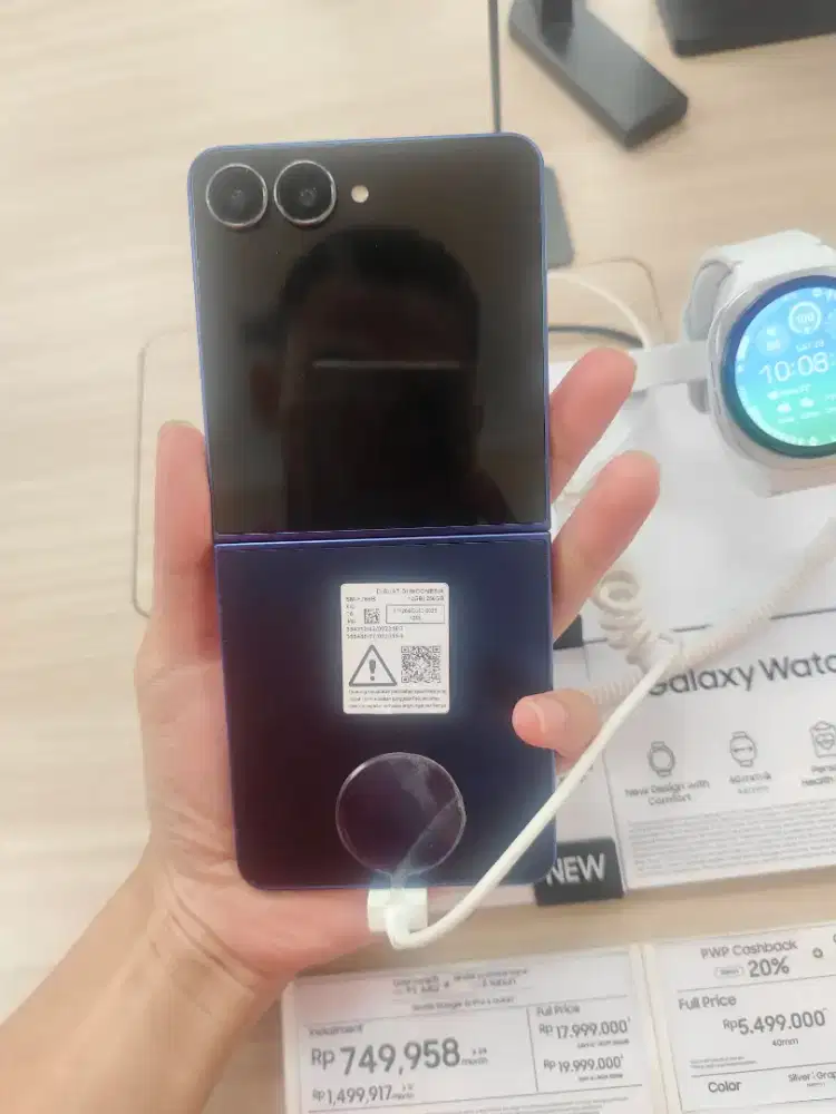 promo kredit samsung zflip 7 bunga ringan gratis 2x cicilan