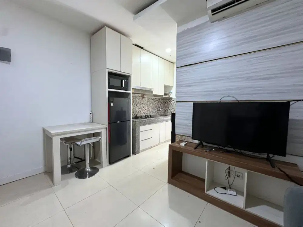 JUAL BU APARTEMEN COSMO RESIDENCE 1BR FURNISHED DEKAT GRAND INDONESIA