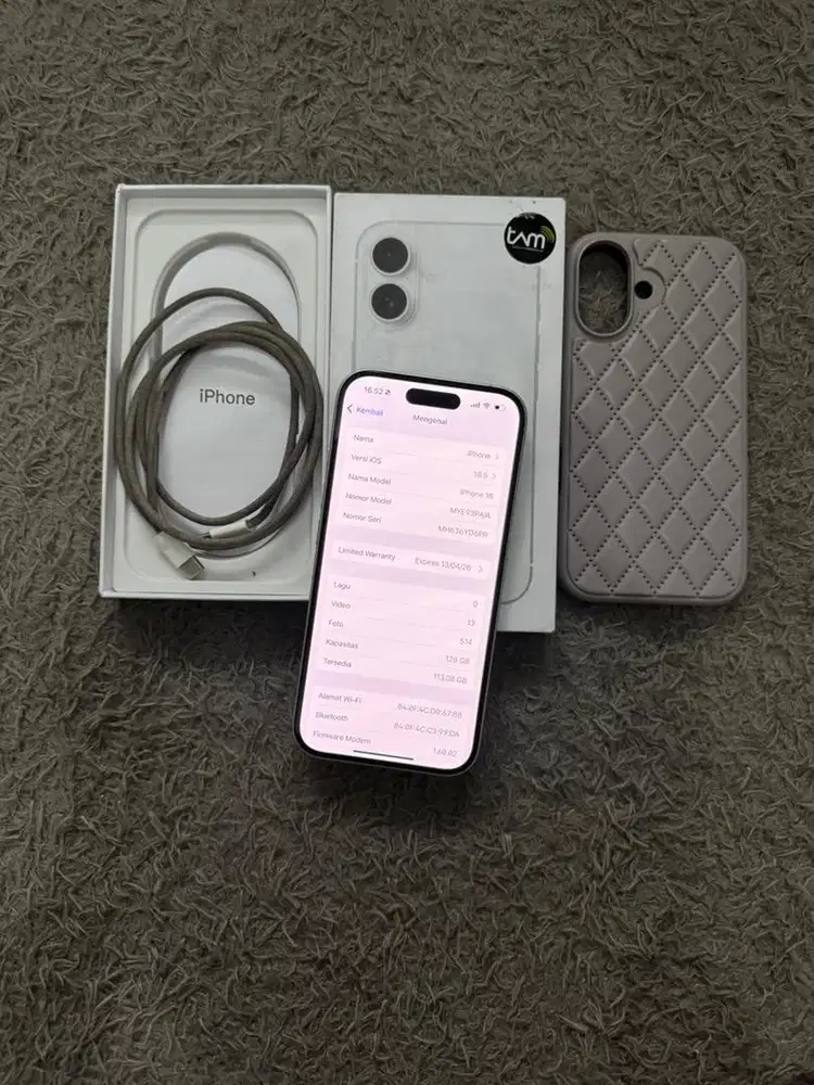Iphone 16 128GB Ibox