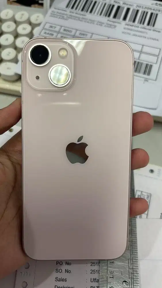JUAL IPHONE 13 PINK 128 GB EX IBOX
