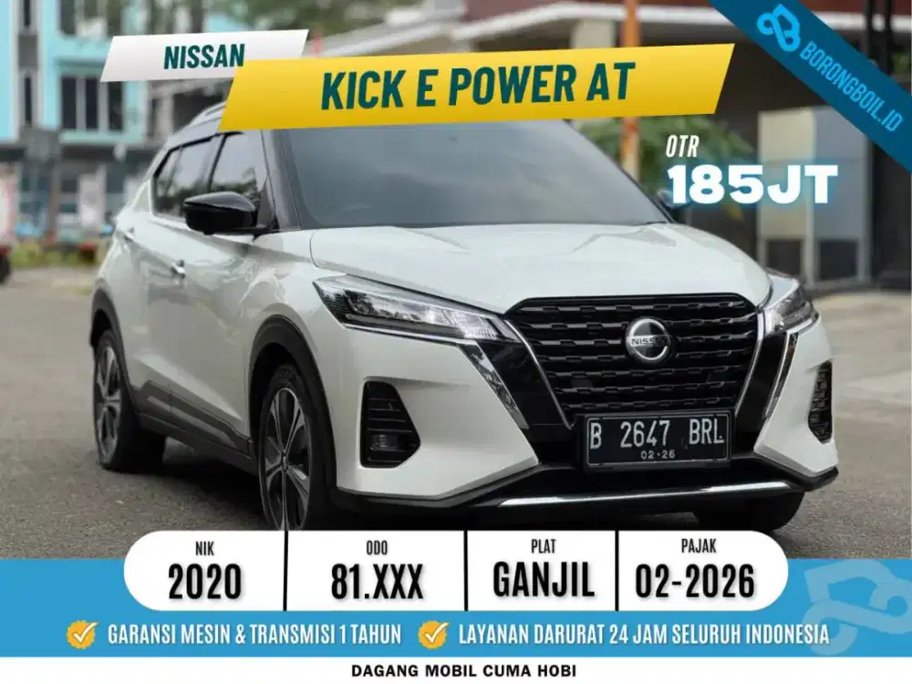 Kick e power at 2020 Putih