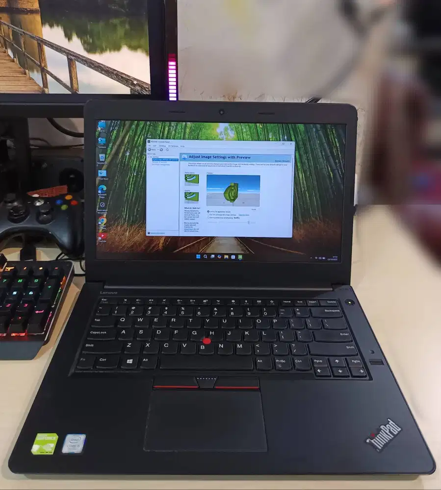 LAPTOP LENOVO THINKPAD E470 i5 GEN7 DDR4 8/256GB GEFORCE 940MX 2GB
