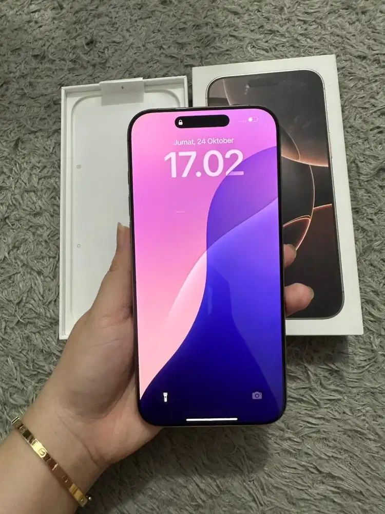 Iphone 16 Pro Max 256gb Desert IBOX Garansi On Mei 2026