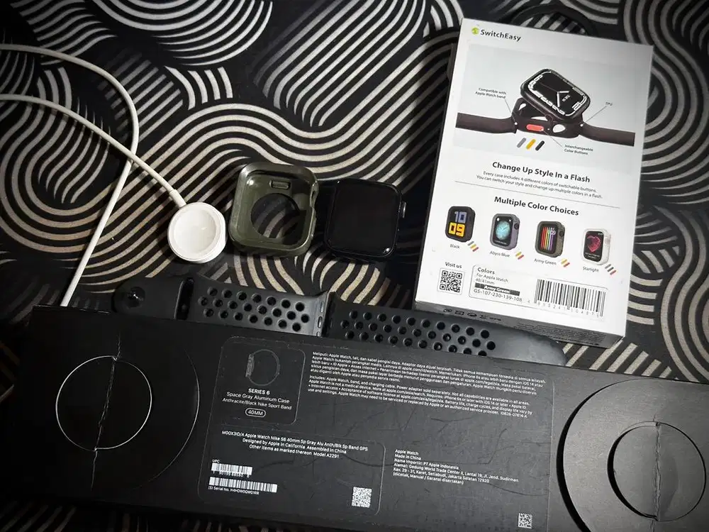 APPLE WATCH SERIES 6 NIKE RESMI IBOX FULLSET