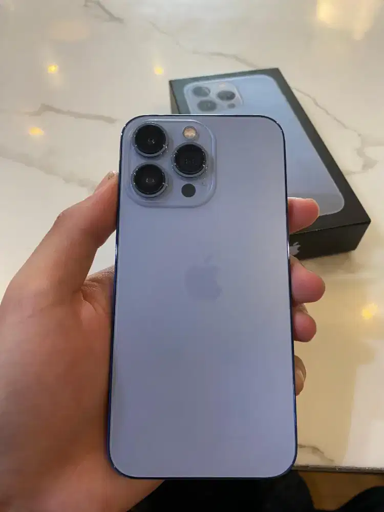 iPhone 13 Pro 256GB Sierra Blue Resmi Beacukai Anti Blokir Permanen