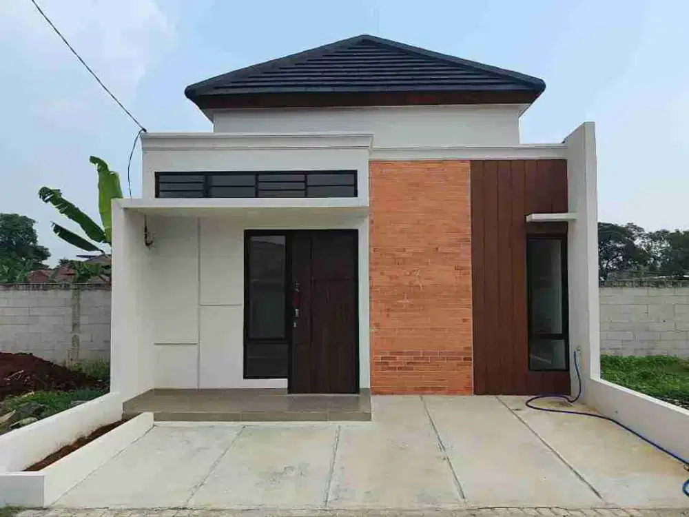 Rumah kaum milenial dengan model minimalis di Tapos Depok