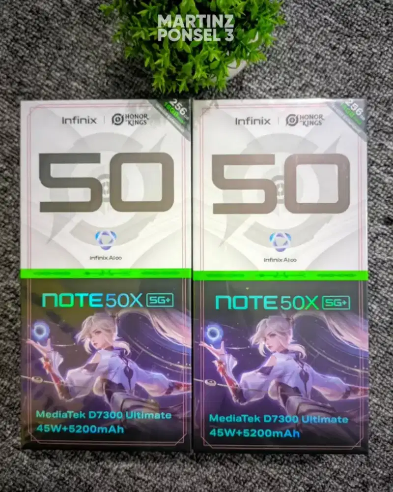 Infinix Note 50X 5G+ 8/256 Garansi Resmi 1 Tahun