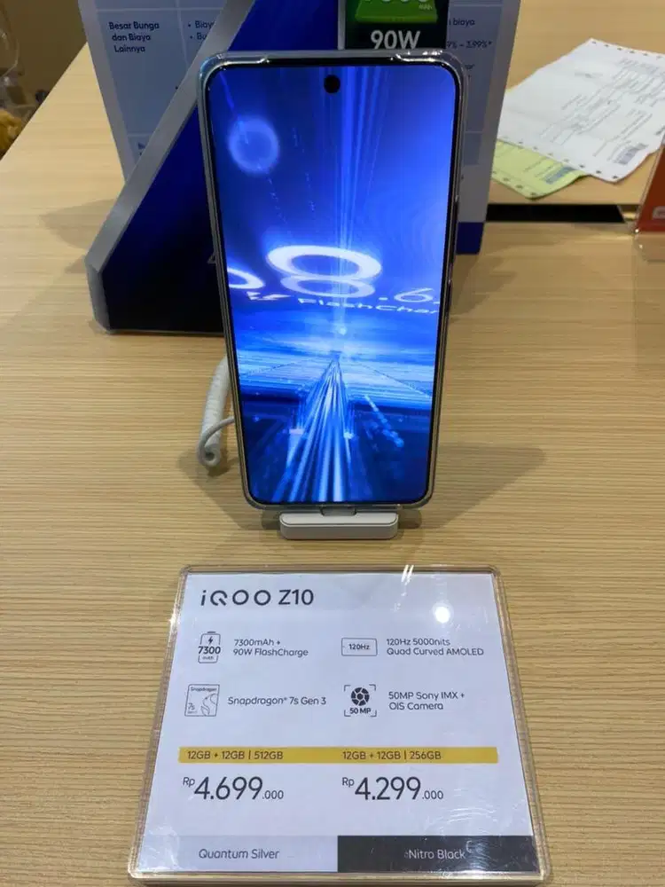 IQOO Z10 Cicilan mulai dari 300 ribuan , Syarat hanya KTP