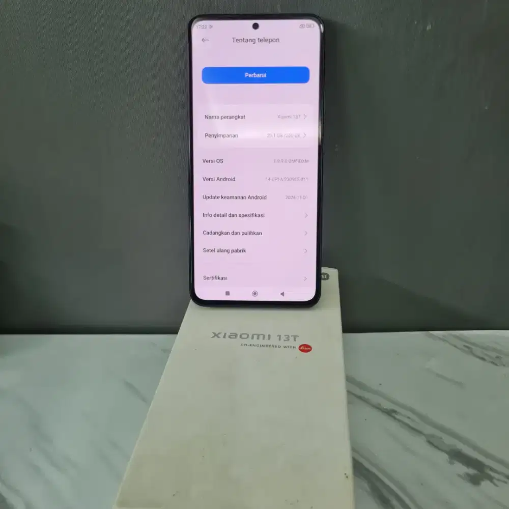 XIAOMI 13 T  5G 12/256 SECOND RESMI