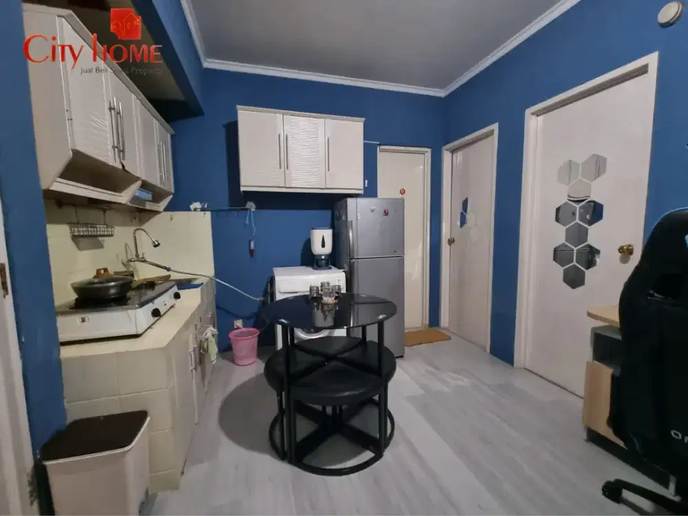 Disewakan Apartemen Mediterania Garden Residence 1, 2 BR Furnish Luas 40, 5 m2