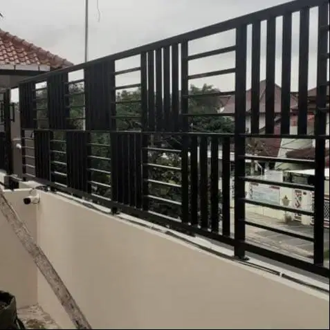 pagar rumah bahan besi minimlalis tahan karat