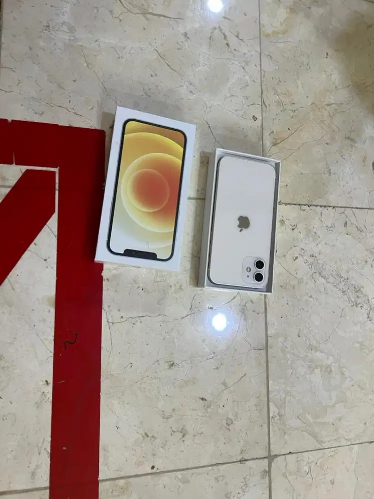 iphone 12 128gb baru putih bersih