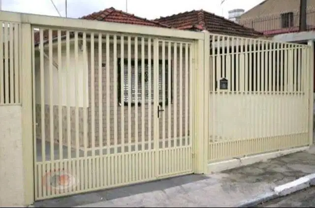 pagar rumah warna putih penegerjaan cepat