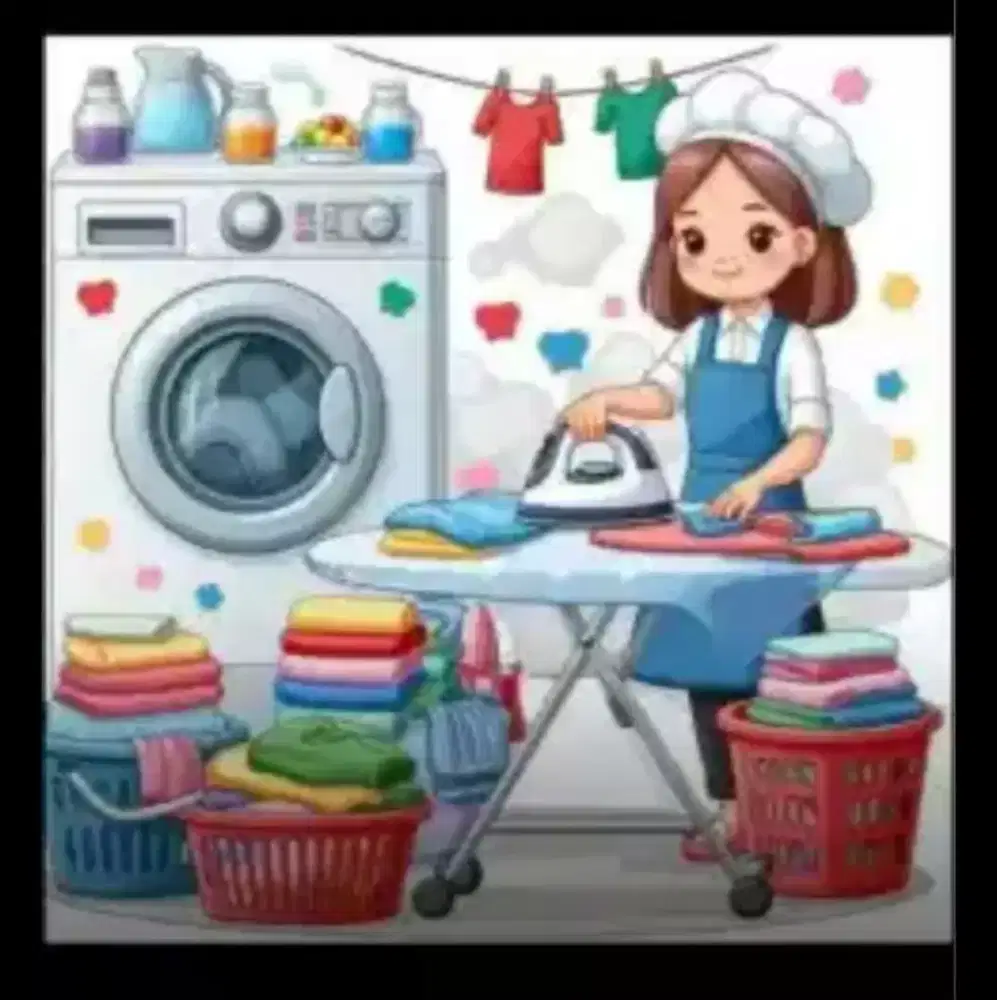jasa setrika dan art harian