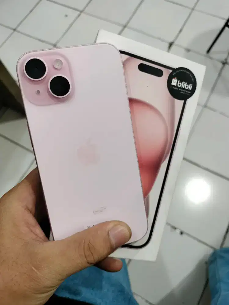 iphone 15 128 pink resmi bli bli