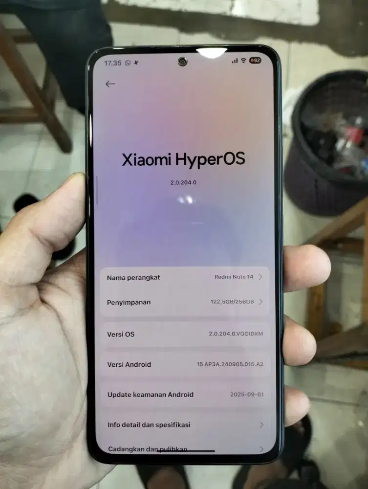 SECOND LIKE NEW REDMI NOTE 14 4G 8/256