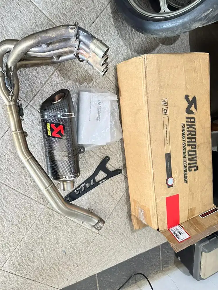 Knalpot full system zx25r