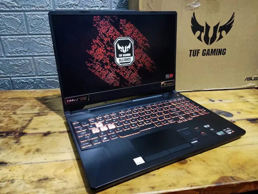 TUF Gaming FA506IC Ryzen 7 4800H 16/512GB RTX 3050 4GB Garansi